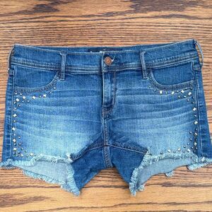 Hollister Classic Blue Denim Shorts